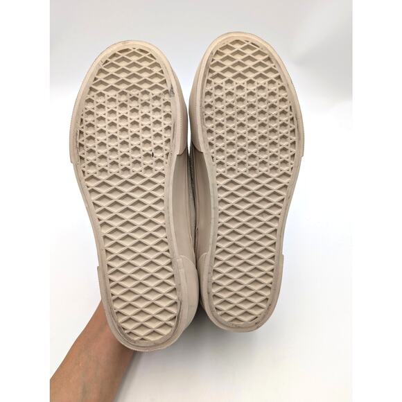 Vans Seldan Platform Sneaker Shoes Round Toe Women's Beige Suede Size US8 EU38.5 - Picture 8 of 13